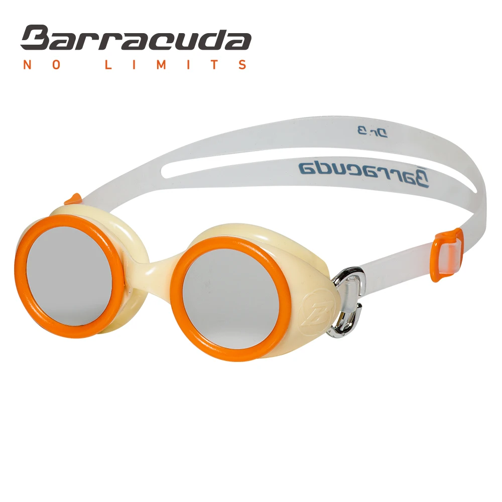 

Barracuda Kids Swimming Goggles Mirror Lenses Anti-Fog UV Protection Age 2~6 91310 Yellow