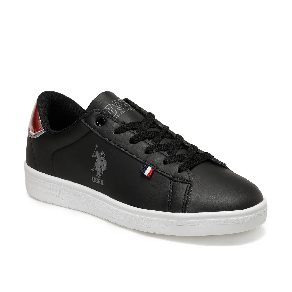 FLO SAUL/черные женские кроссовки U.S. POLO ASSN.|Женские и кеды| |