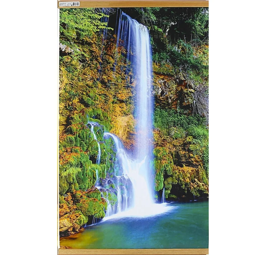 Инфракрасный настенный гибкий обогреватель &quotВодопад&quot картина | Бытовая