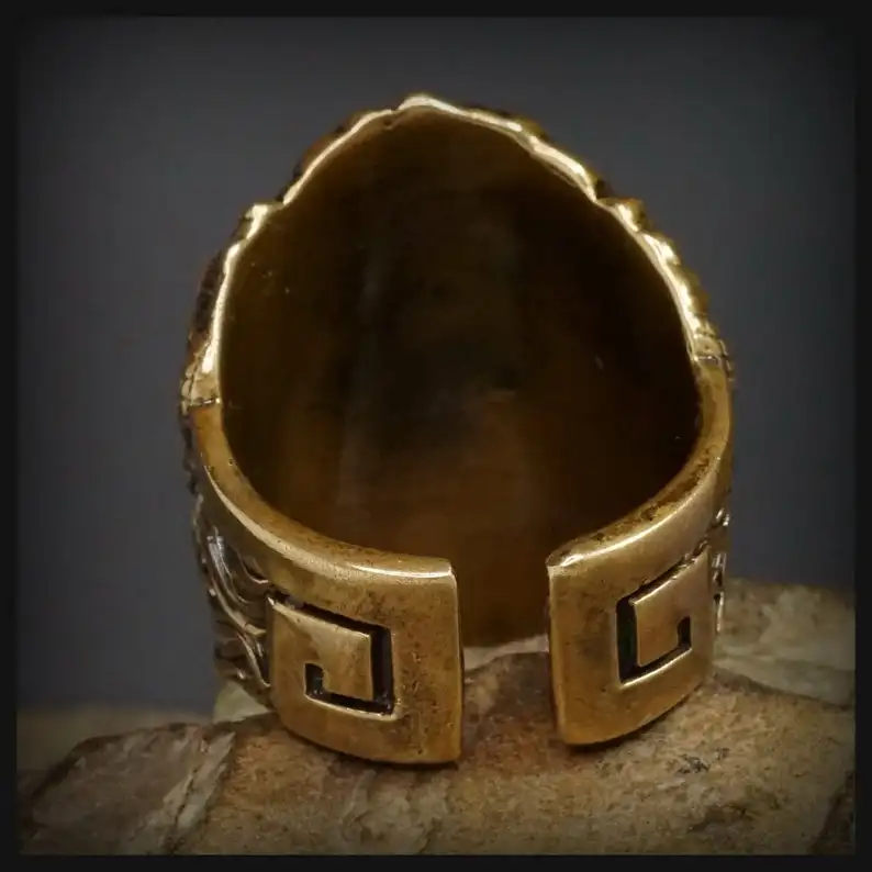 Кольцо &quotМедуза Горгона&quot латунь 16 - 21 р | Украшения и аксессуары