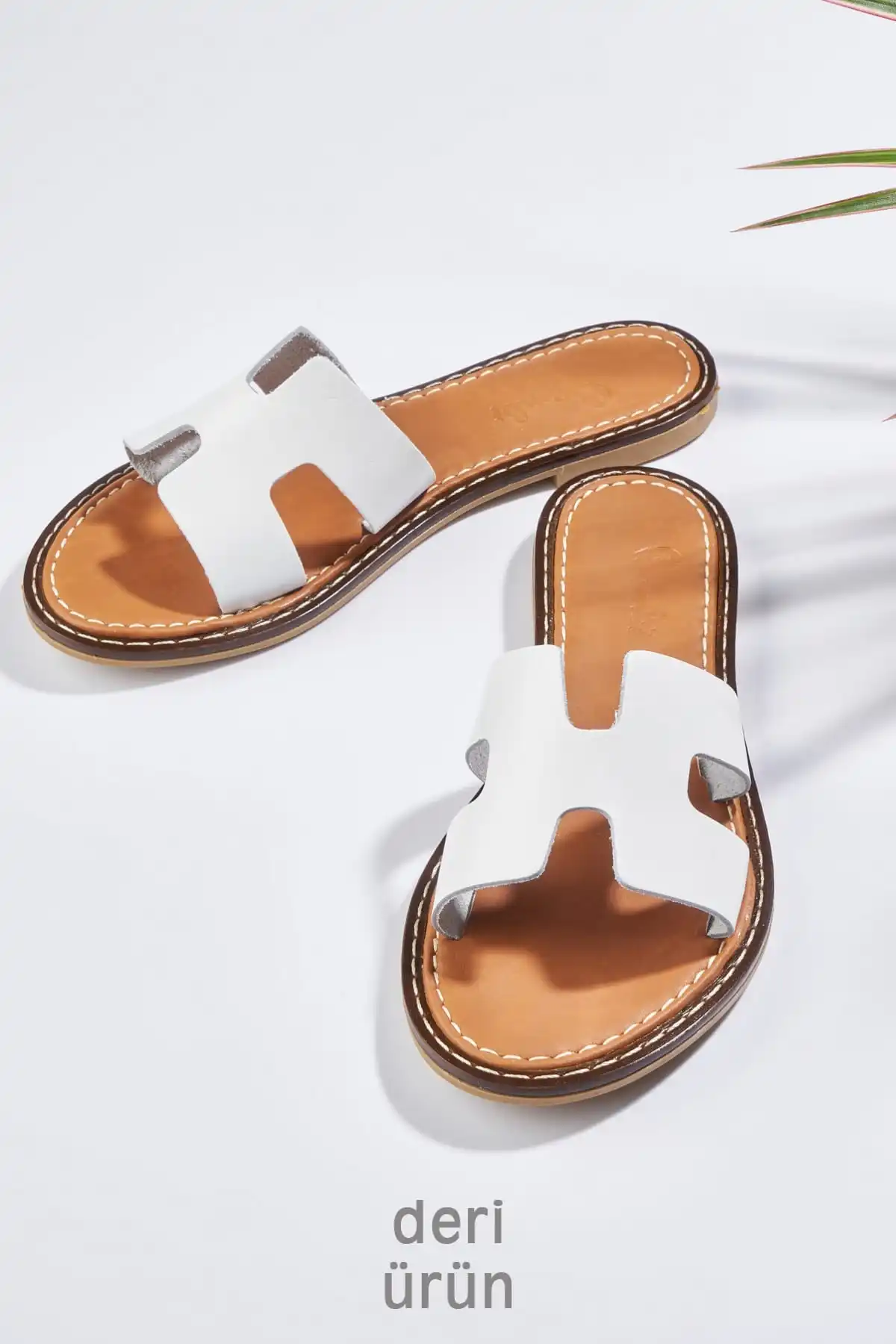 Бемби натуральная кожа светло коричневый женские тапочки H0602809603|Тапочки| |