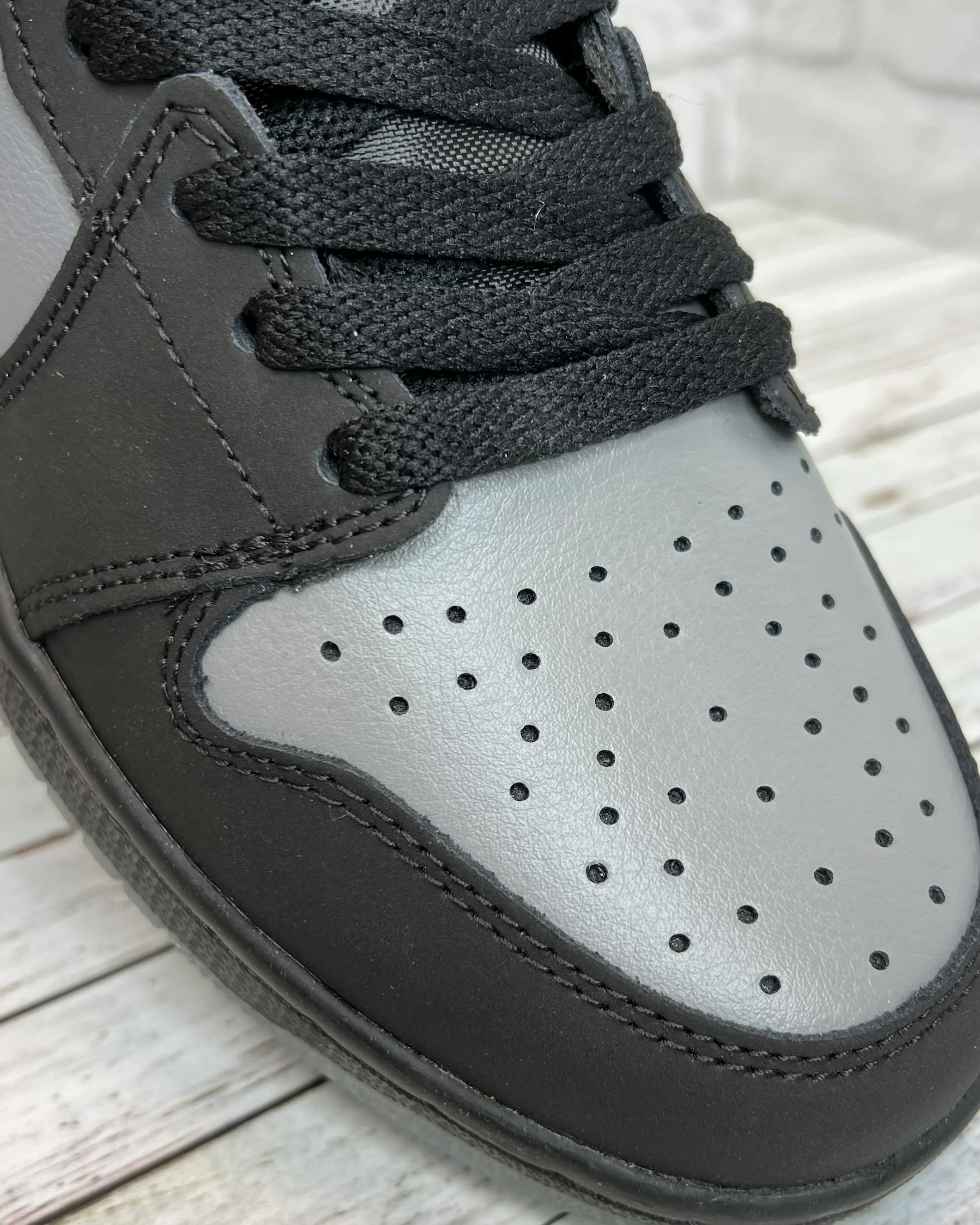 Кроссовки Nike AIR Jordan (Джордан ) мужские чёрыне с серым | Обувь