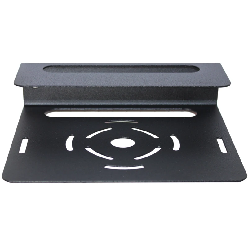 Полка для ресивера тюнера приставки цифрового телевизора Trone Digital black | Дом и сад