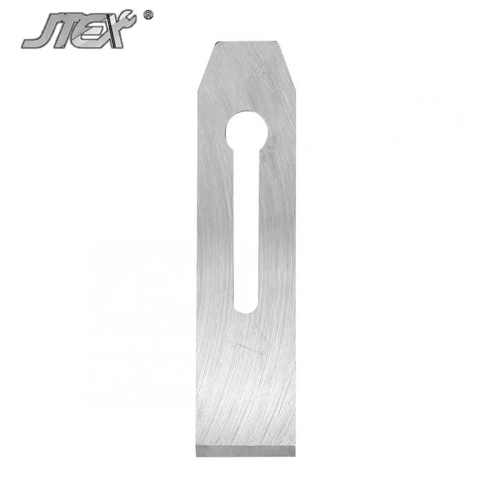 

JTEX Hand Planer Cutter 51mm/44mm x 180mm HSS Edge Trimming Cutter Knife Saw Blades for Carpenter Woodworking Hand Tool