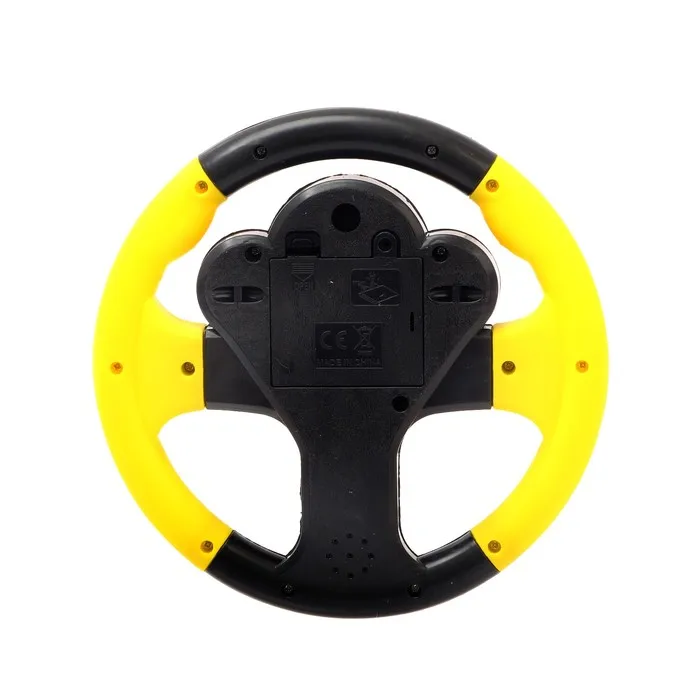 Руль музыкальный Гонщик №1 световые и звуковые эффекты русская озвучка МИКС |