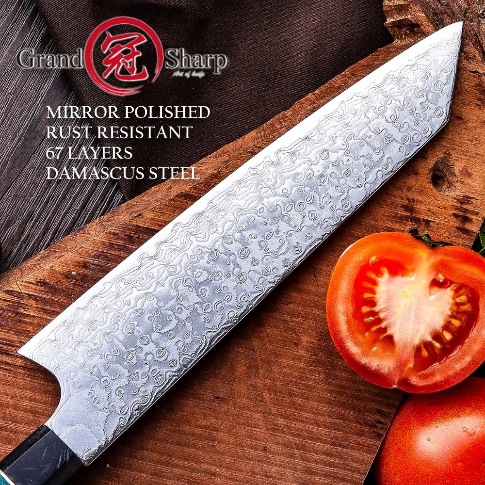 Damascus Chef Knife vg10 японский нож шеф-повара из дамасской стали кухонные инструменты