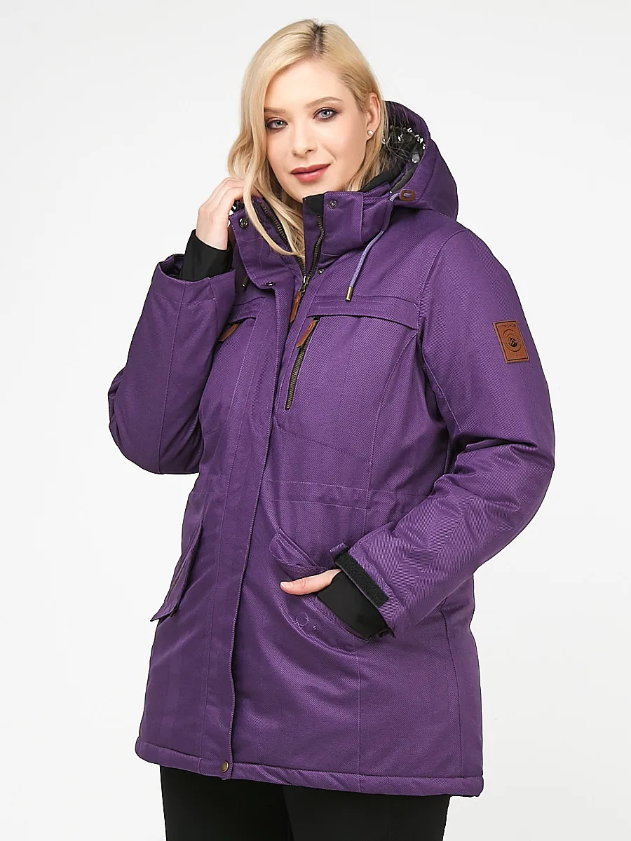 Парка зимняя большого размера MTFORCE 1964|Женские парки| |