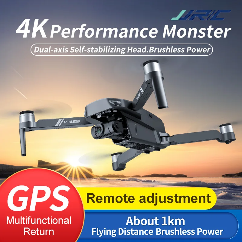 jjrc x19 дрон 5g wi fi fpv 4k hd двойной камера бе