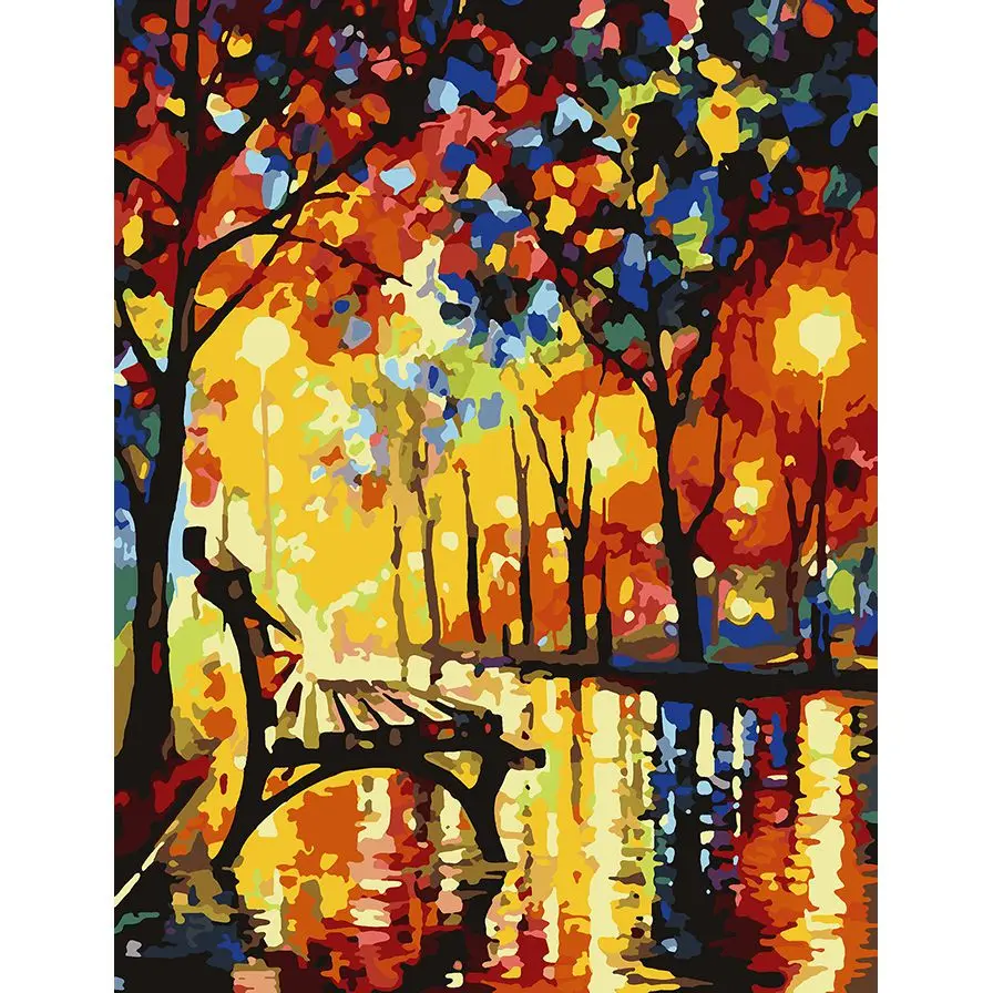 Картина по номерам Леонид Афремов Тихим Вечером 40 х 50 см|Картины номерам| |