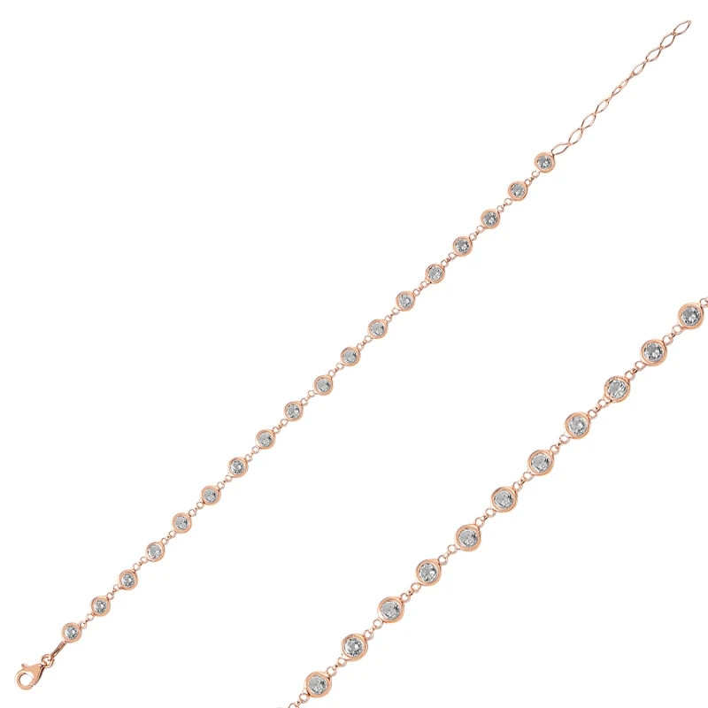 

Silver 925 Sterling Zircon Cubic Zirconia Bracelet