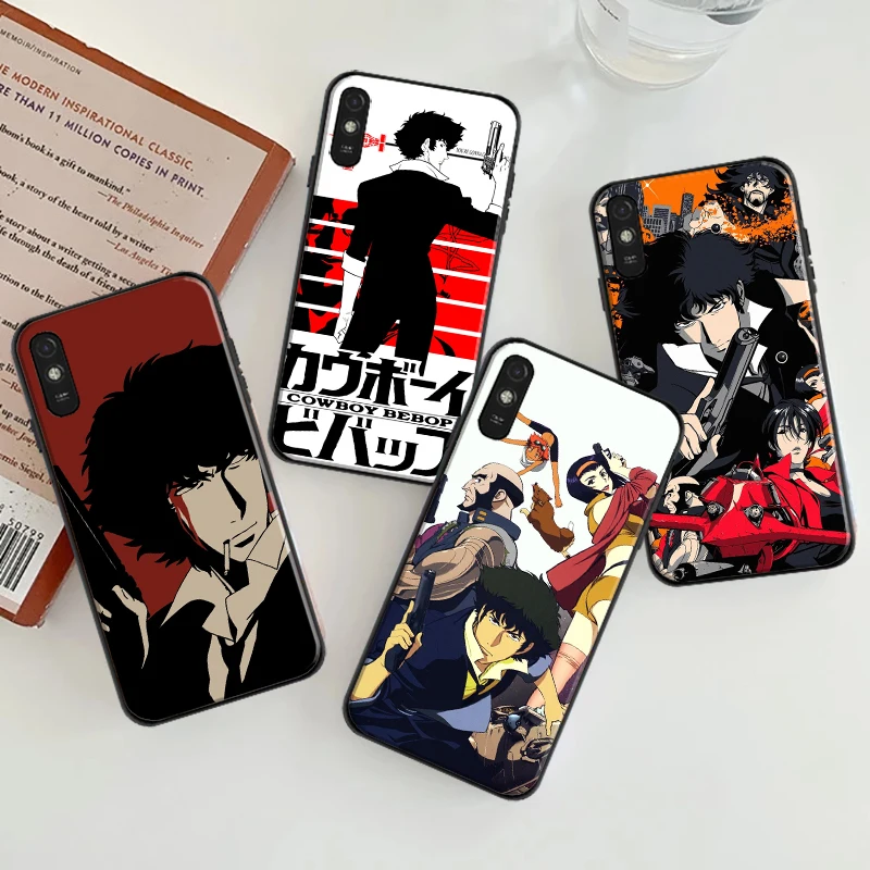 

Anime Cartoon Space Cowboy Bebop Phone Case For Xiaomi Redmi 7 7A 8 8A 9 9i 9AT 9T 9A 9C Note 7 8 8T 8 Pro 8 2021 Back Cover
