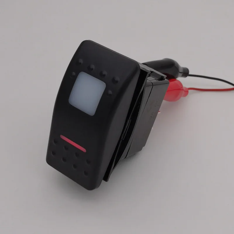 Зеленый светильник красный свет с фиксацией 3 положения 12 в 24 В 7-контактный