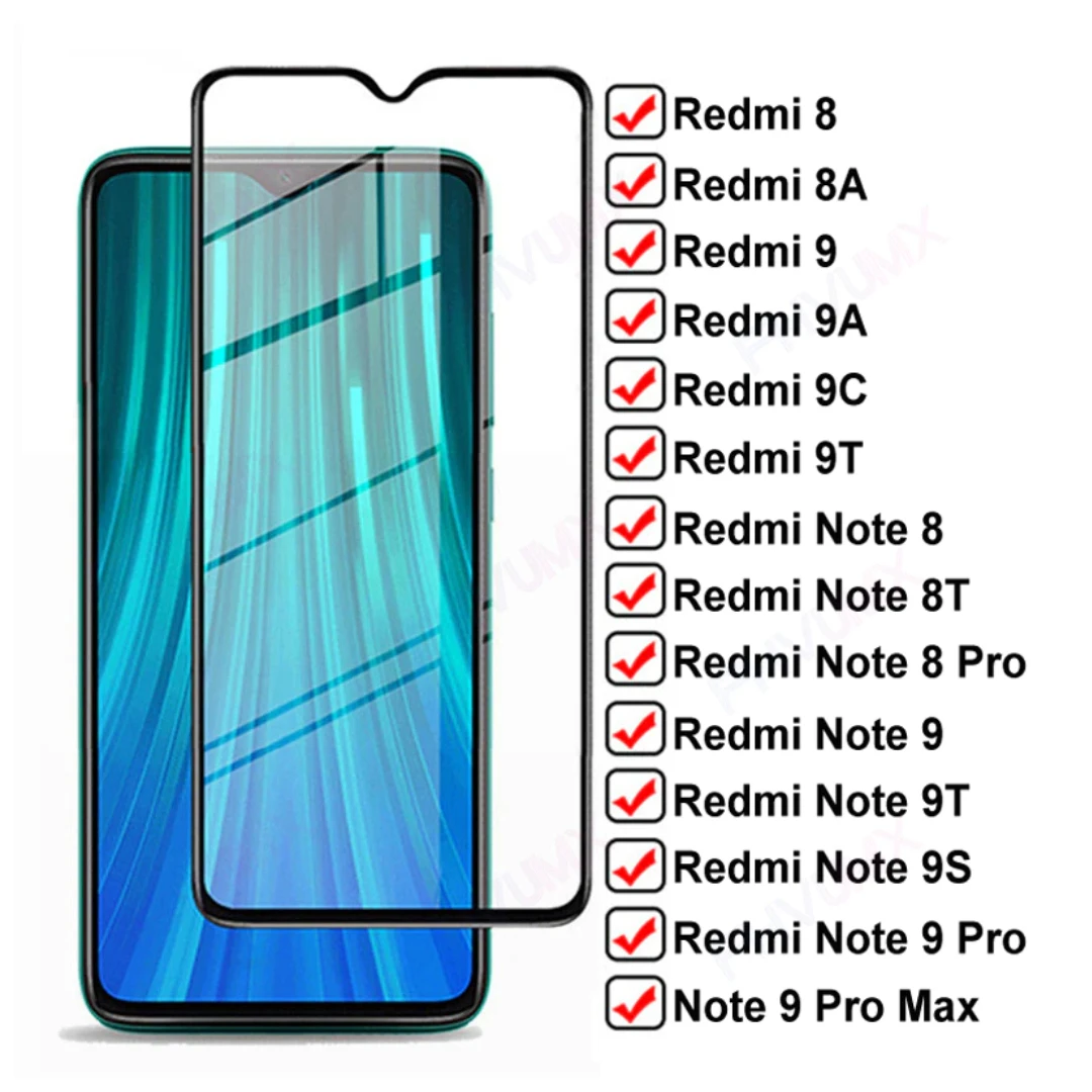 Защитное стекло для Xiaomi Redmi 6/6A/7A/7/8/8A/Note 7/Note 7 Pro/ Note 8/Note 8(2021) Protective glass Phone accessories |