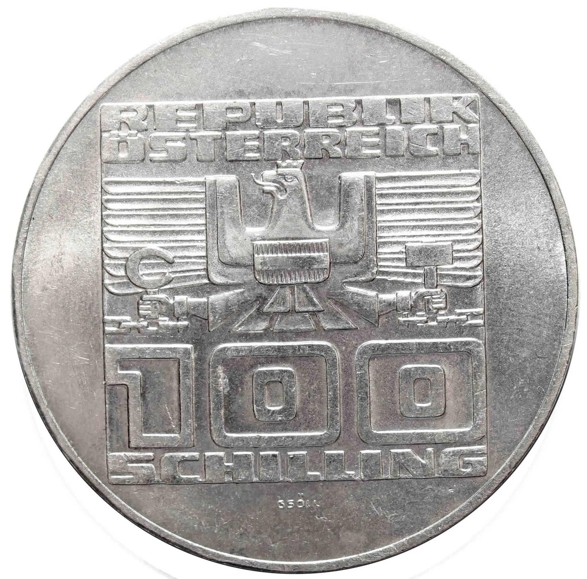 100 шиллингов. 1000 лет земле Каринтия. 1976 год. Серебро. AU - купить по выгодной цене |
