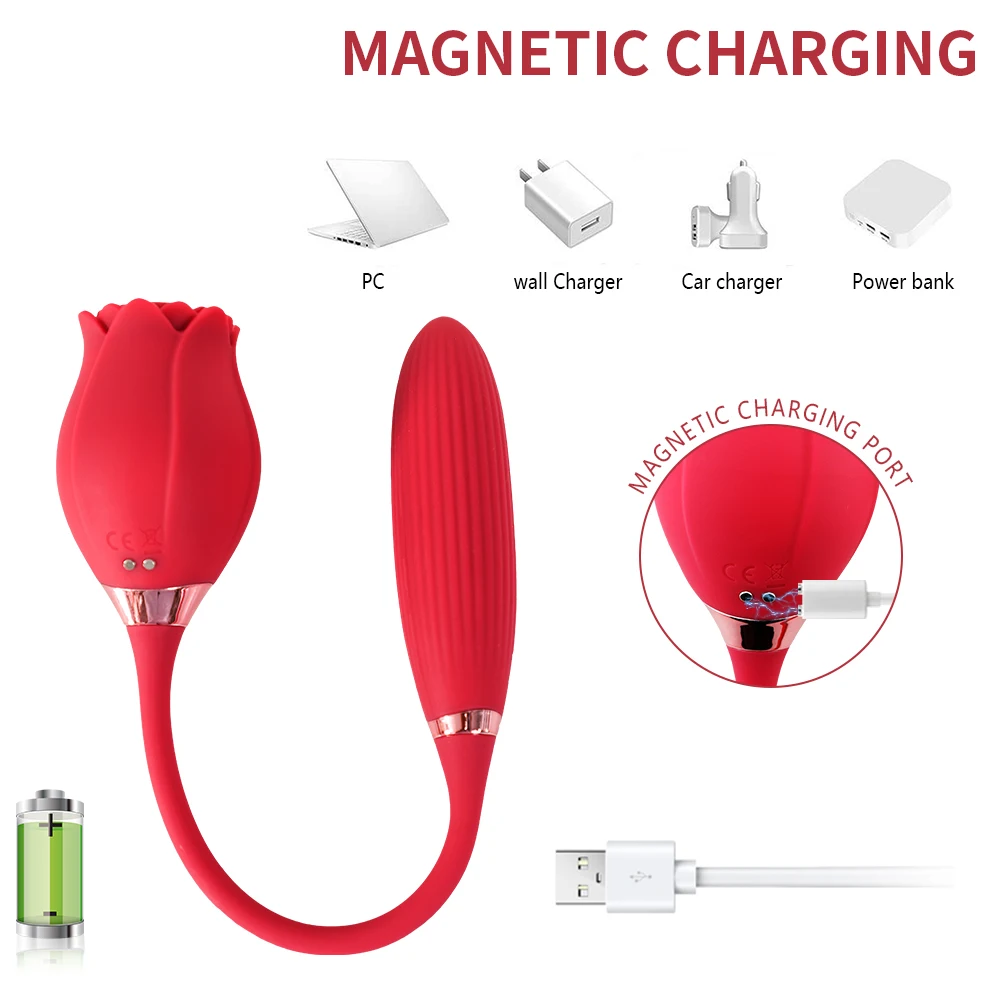 Розовый вибратор импульсная вагинальная всасывающая вибрация Эротическая