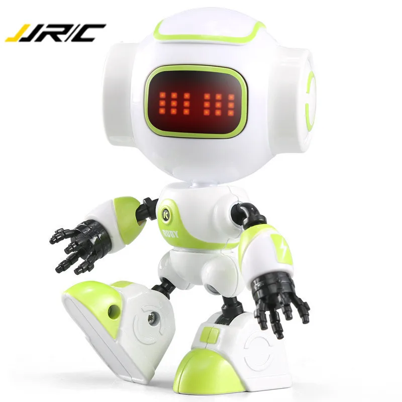 JJRC R9 робот жест мини Smart озвученный Интеллектуальные светодиодные глаза RC DIY
