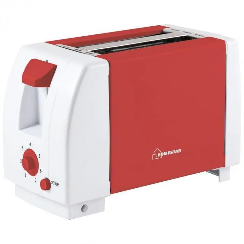 Тостер HOMESTAR HS-2002 коралл 750W | Бытовая техника
