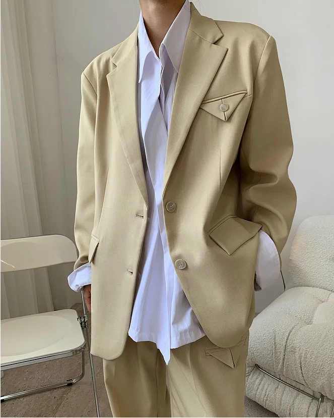 

woman trouser suits long costume material jacket from set without trousers