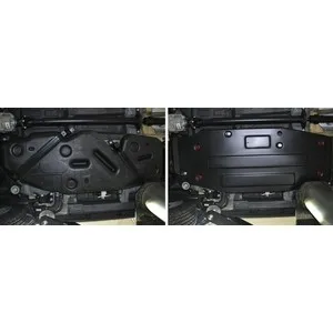 Защита топливного бака АвтоБРОНЯ для Geely Atlas (2018-н.в.) сталь 2 мм 111.01915.1 | Автомобили