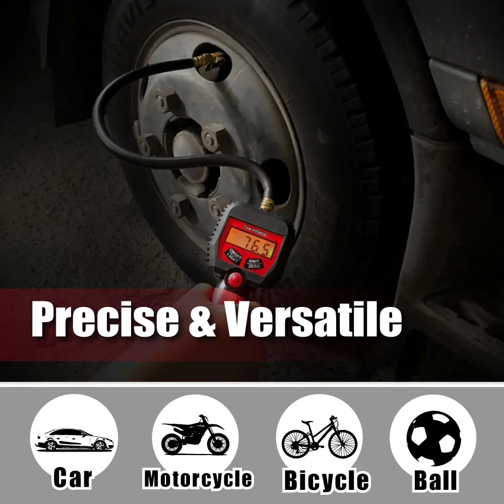 LEMATEC Прецизионный Портативный дефлятор для автомобильных шин легковых