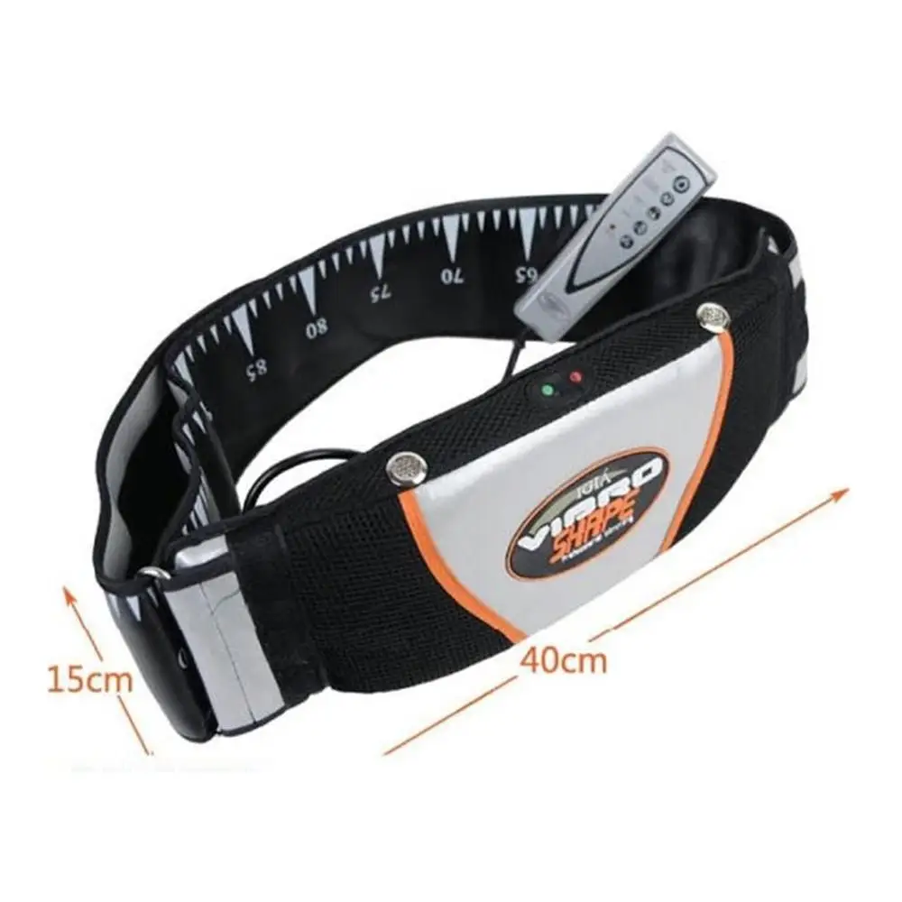New Body and Back Vibrating Massager Electric Waist Massage Belly Meridian massage tool relaxation Belt Abdominal Slim |