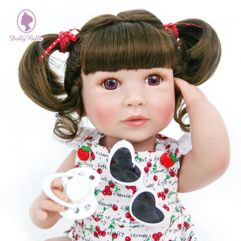 40 см полностью силиконовая голова конечности реалистичные Reborn Baby лучшая