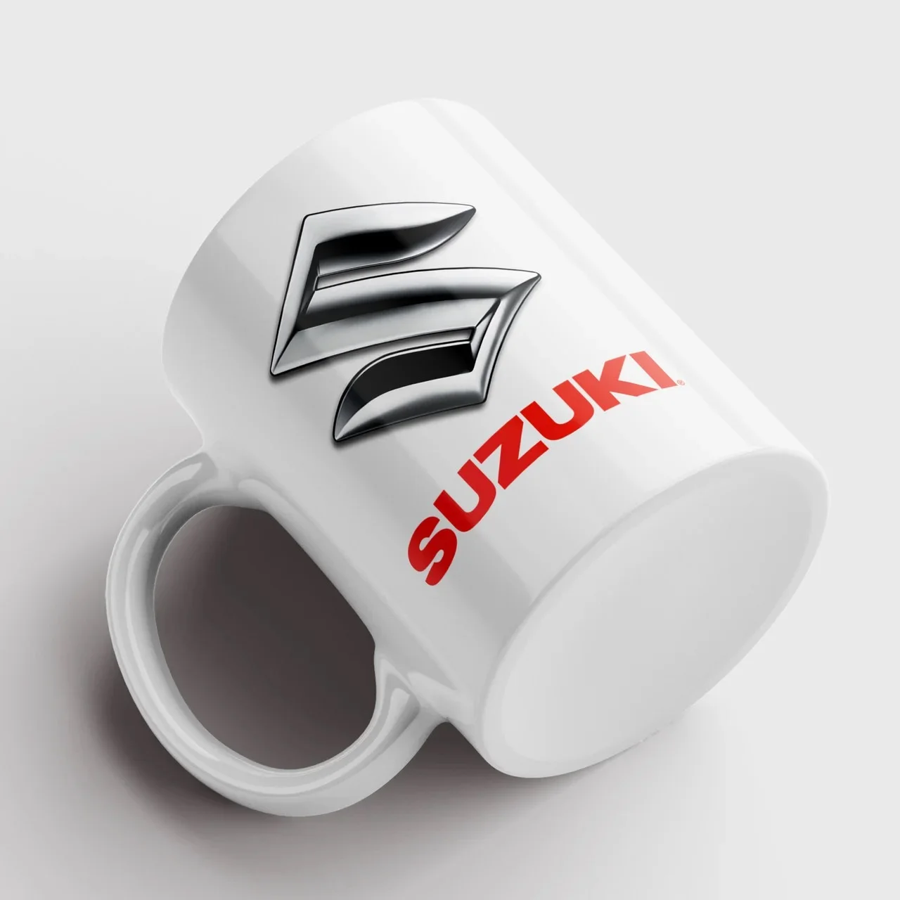 Сувенирная Керамическая кружка Сузуки Suzuki Прикольная чашка в подарок парню