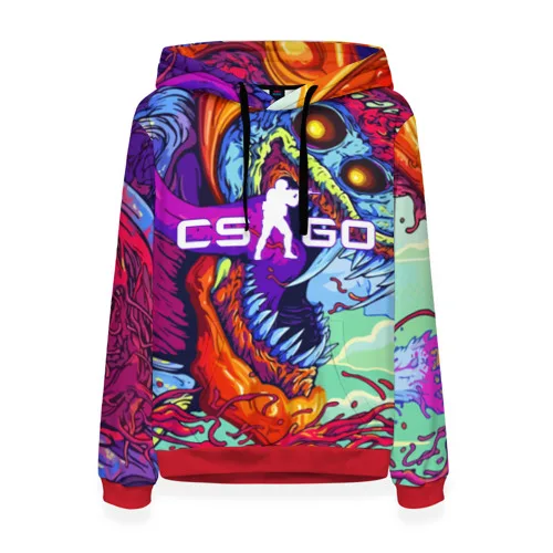 Женская толстовка 3D CS GO | одежда