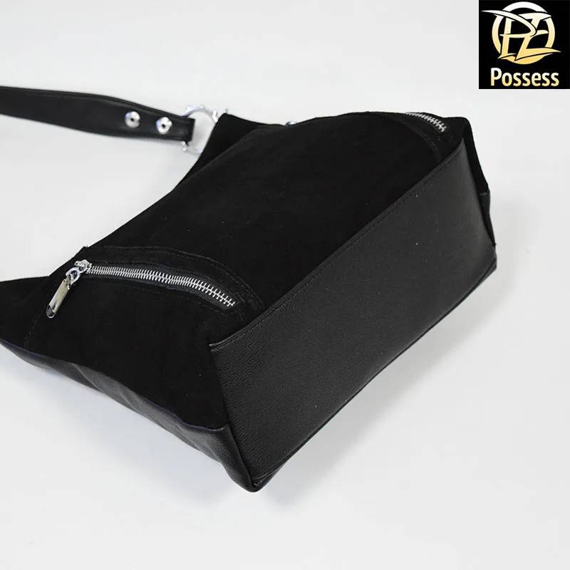 Женская сумка лицевая сторона натуральная замша A38-2 | Багаж и сумки