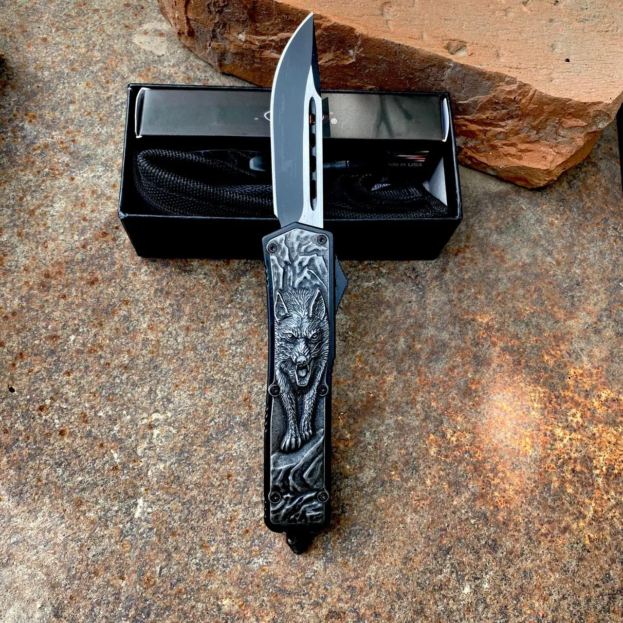 Knife Wolf automatic frontline MicroTech | Инструменты