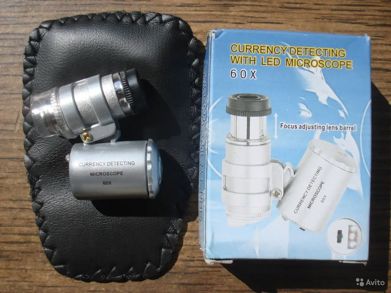 Мини микроскоп с LED подсветкой|Микроскопы| |