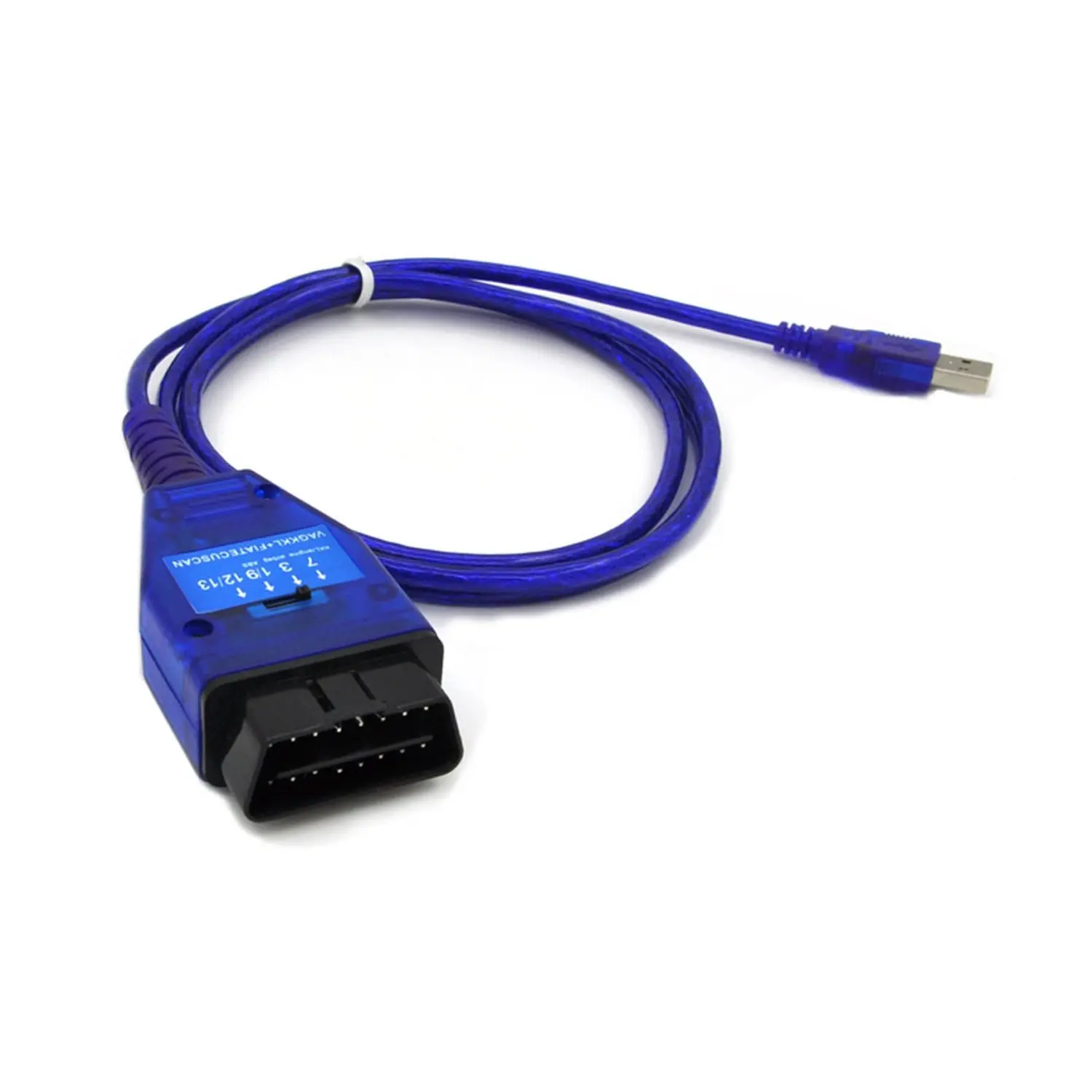 Fiat 3pin OBD2 KKL VAG 409 1 USB + ECU диагностический интерфейс сканирования Alfa |