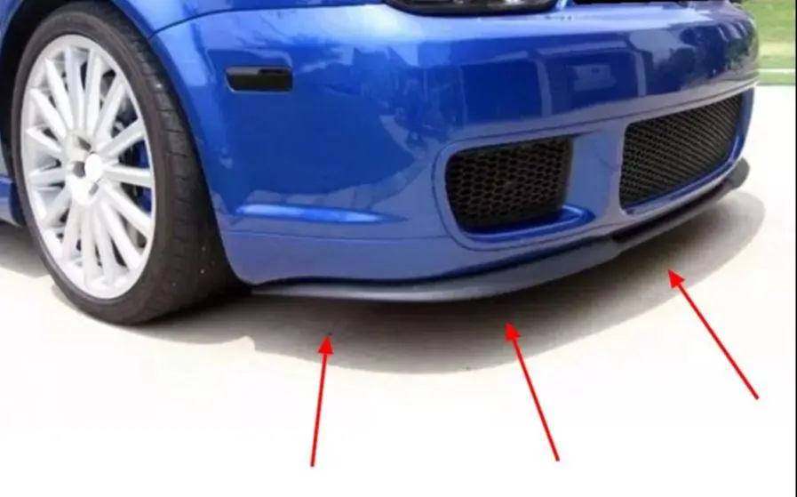 3 шт. Универсальные Передние бамперы для VW Volkswagen Golf MK4 R32 |