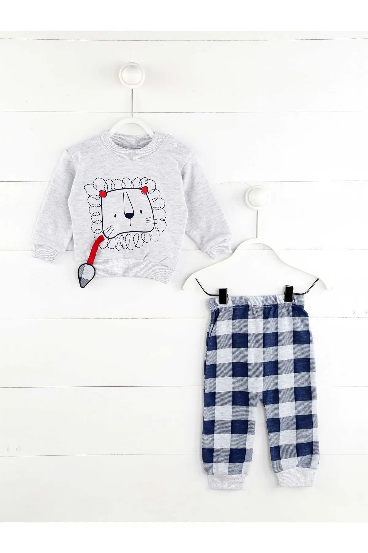 Красный серый сезонный костюм для мальчиков 2 li| |