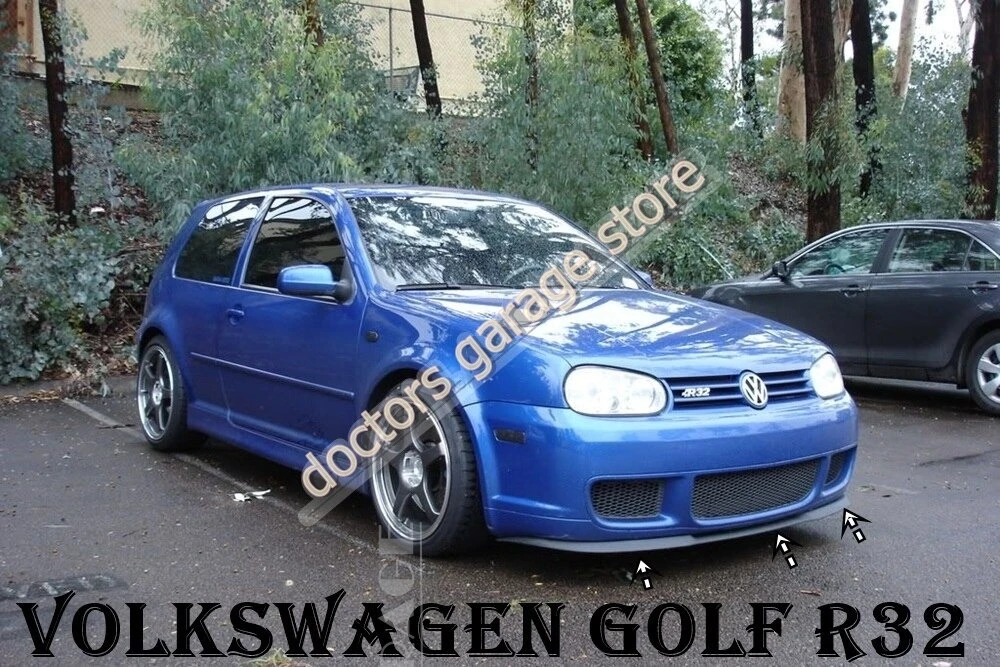 

3 шт., передний спойлер для VW GOLF R32 MK4 CUPRA R