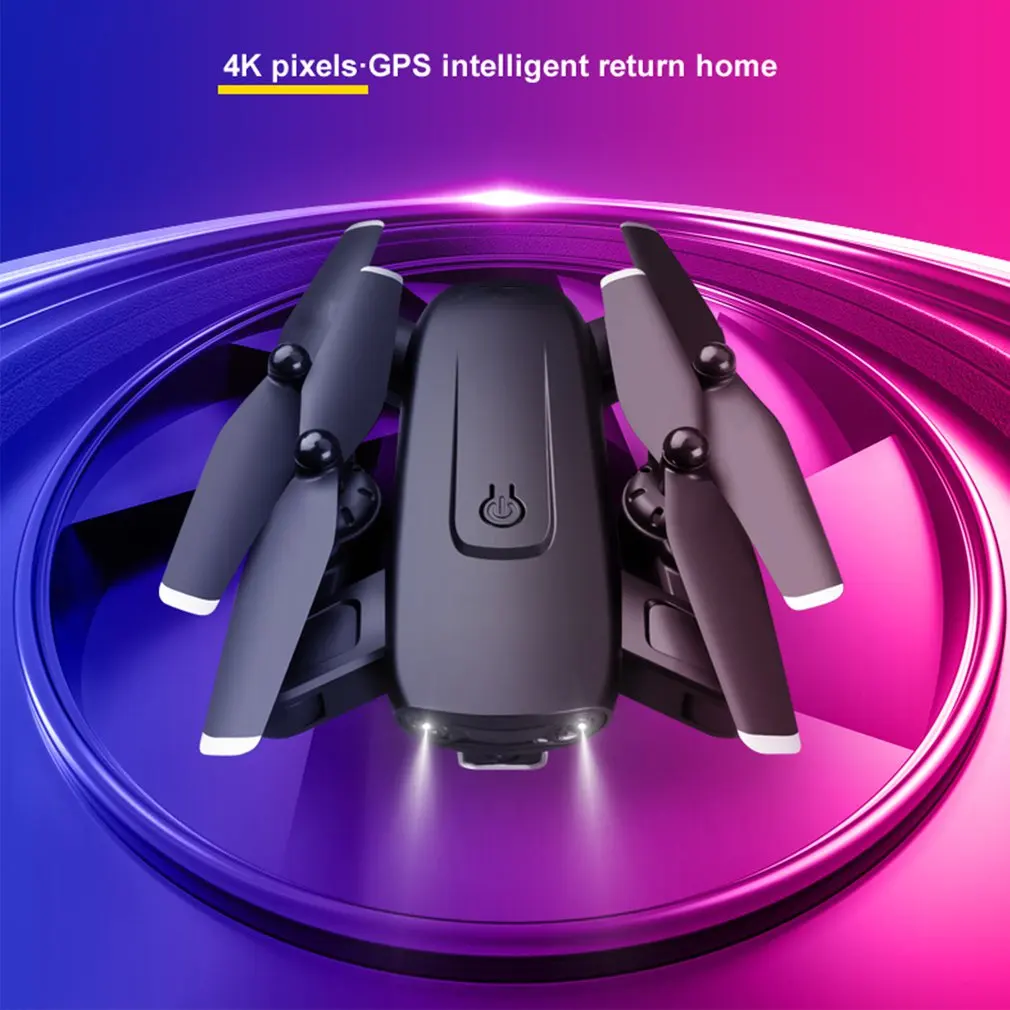 

F6 GPS Дрон 4K камера HD FPV дроны со встроенным WiFi оптический поток складной Радиоуправляемый квадрокоптер Профессиональный Дрон