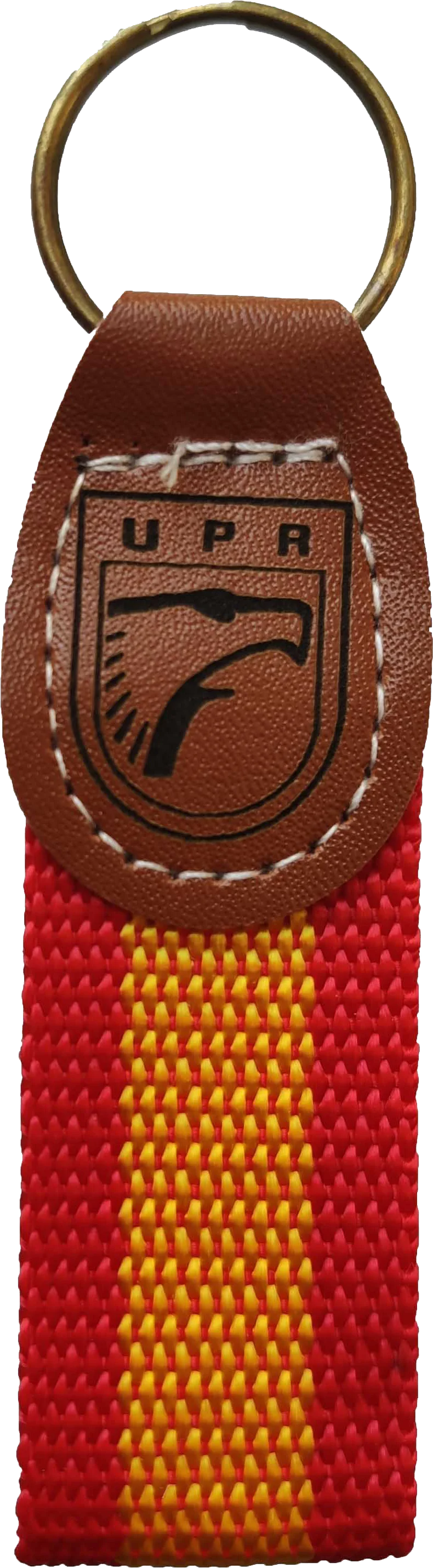 Брелок полиция с флагом Испании. Логотипы корпуса национальной полиции GEO и UPR.