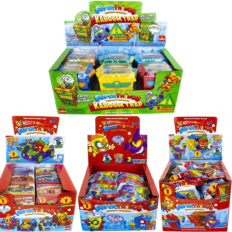 Оригинальные игрушки SuperThings соперники кабума коллекционные фигурки SuperZings
