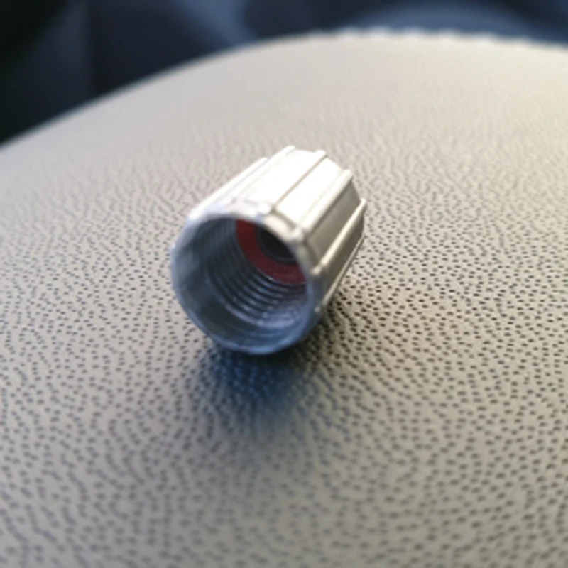 Для автомобиля 10 шт./компл. Пластик серый Крышка на стержень клапана шины системы