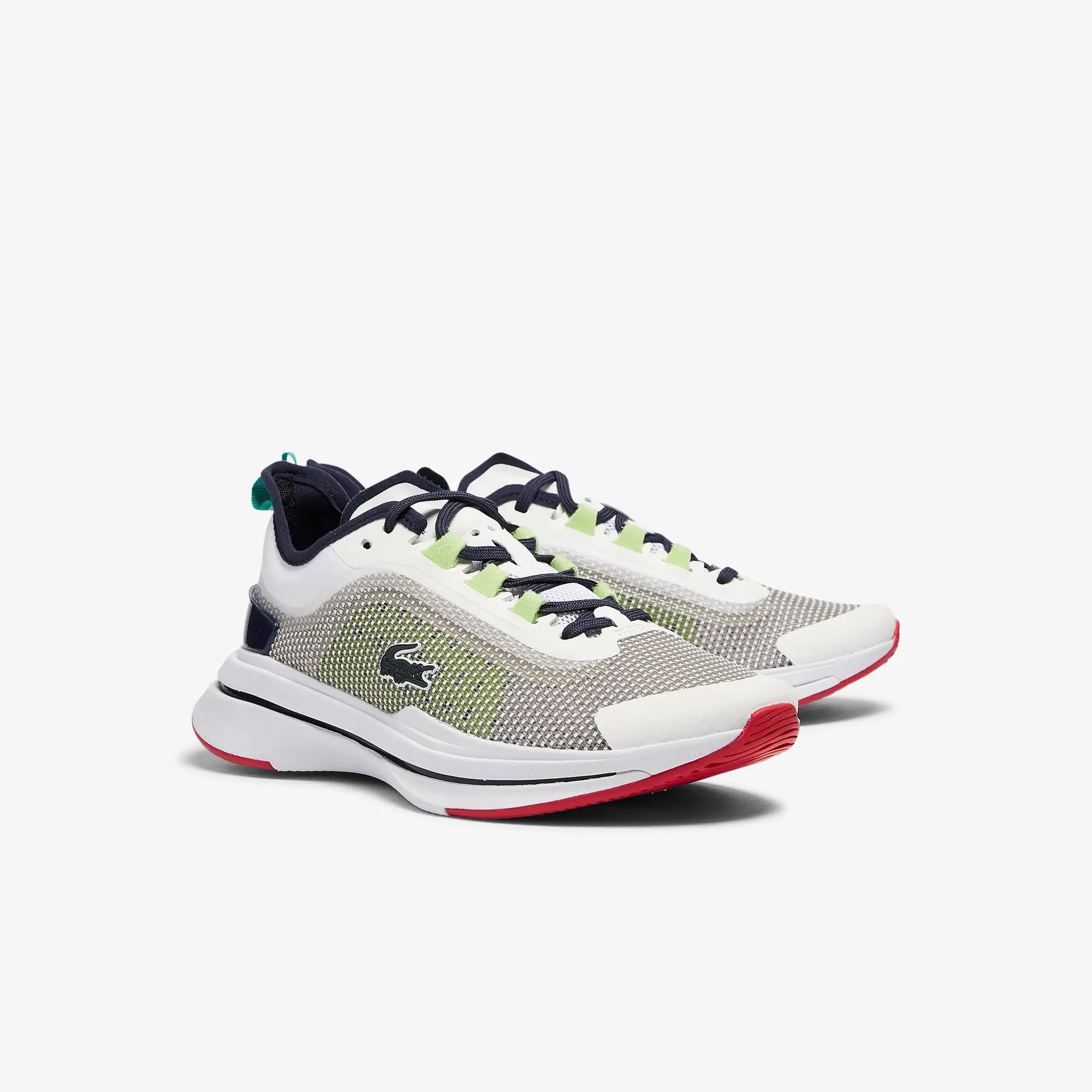 Женские разноцветные кожаные кроссовки Lacoste Run Spin Ultra 0921 1 Sfa 741 SFA0092.080 женская