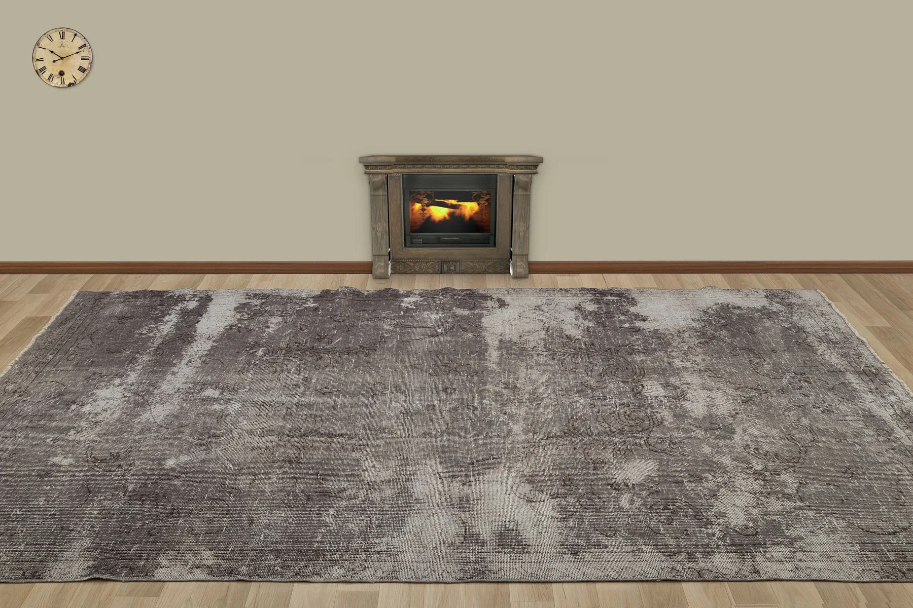 

Hand Woven Tumbled Carpet (7204)186x296