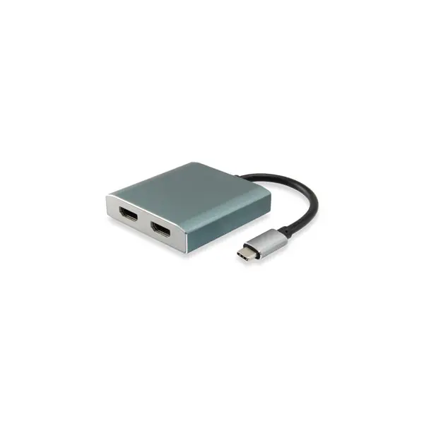 Кабель адаптер Тип USB C Мужской до 2 HDMI типа мама (0 15 см) Ref.133464|Переходники и