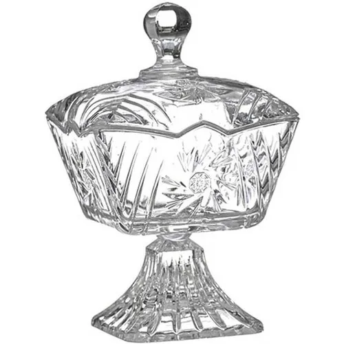 Стеклянная Чаша для сахара коробка конфет органайзер с кристаллами хранения