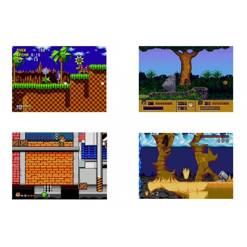 Игровой картридж. Сборник 25 игр для Сега с Sonic the Hedgehog. BS25001 | Электроника