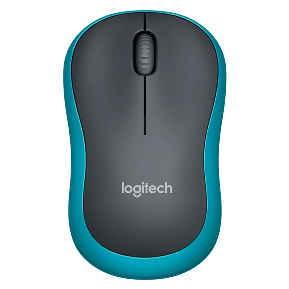 Мышь logitech M186 оптическая эргономичная 2,4 ГГц Беспроводная мышь USB 1000 dpi 2,4 ГГц Технология беспроводного подключения
