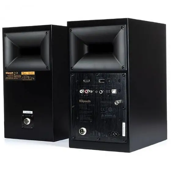 Klipsch The Fives Полочная активная акустическая система. НЧ/СЧ 1 х 114мм ВЧ x 25мм. |