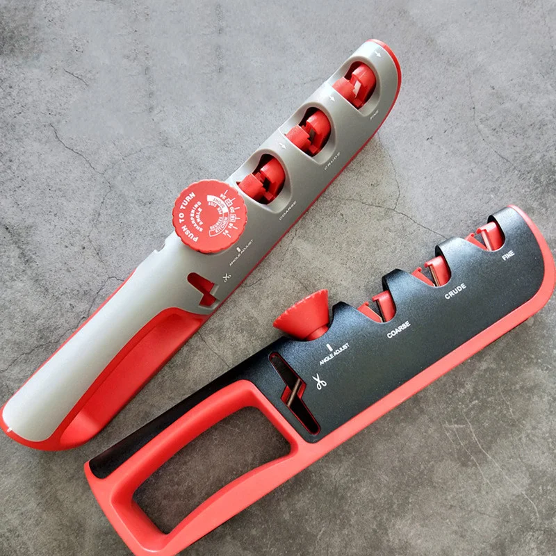 

4 in 1 Knife Sharpener Grind Scissor Multifunctional Grindstone Angle Adjustable Cutter Wheel Professional Sharperning tool