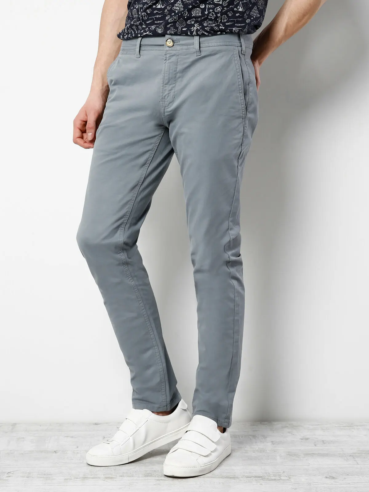 Colins Для мужчин Slim Fit серый Штаны брюки Мужчин's для CL1024683|Повседневные брюки| |