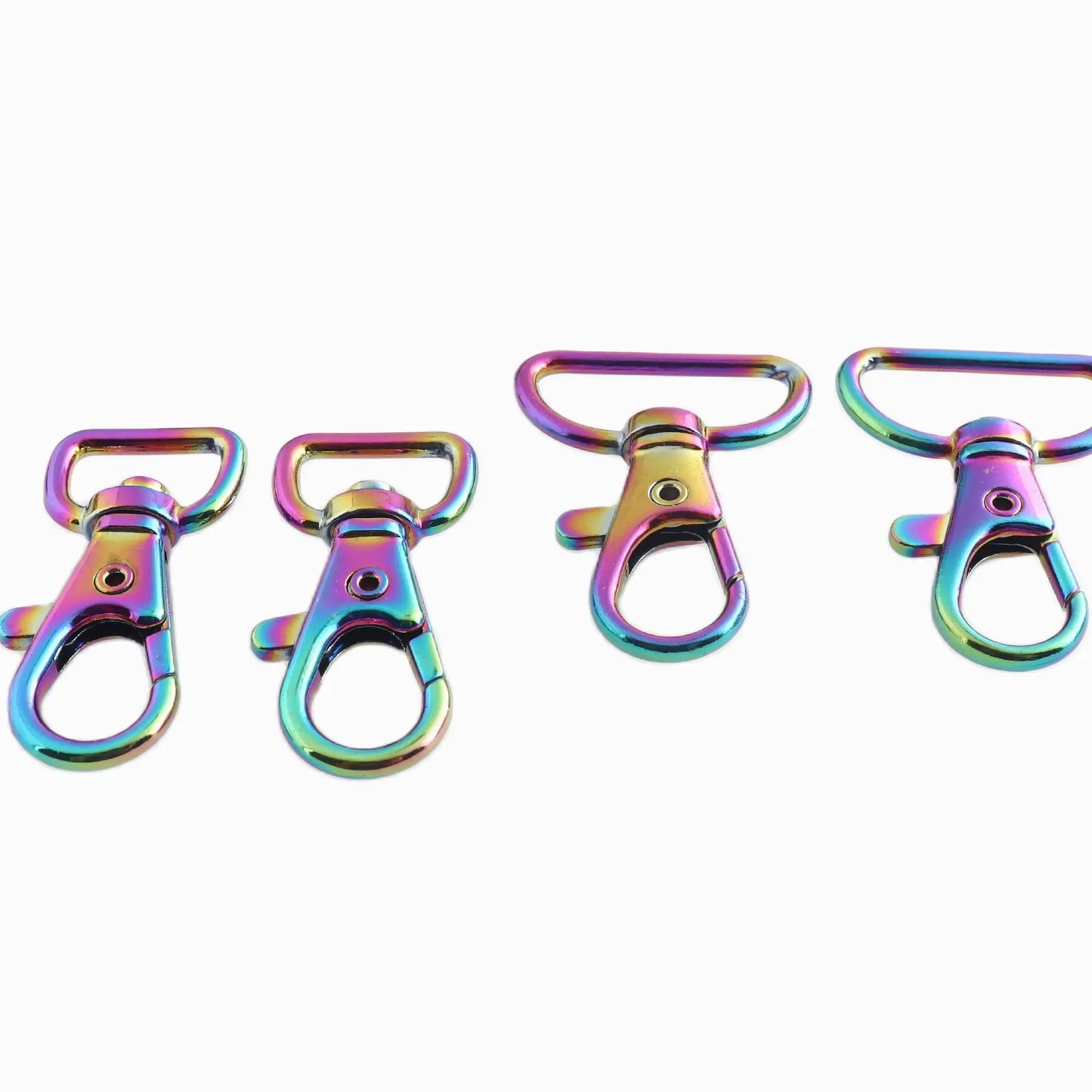 

14mm/24mm Swivel claw clips Metal Swivel Clasps Lanyard Clips Snap Hook for Strap Lobster Claw Clasp Keychain Clasp DIY Handbag