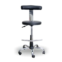 k430 salon chair height adjustable salon rolling swivel stool tattoo massage spa barber chair black salon furniture